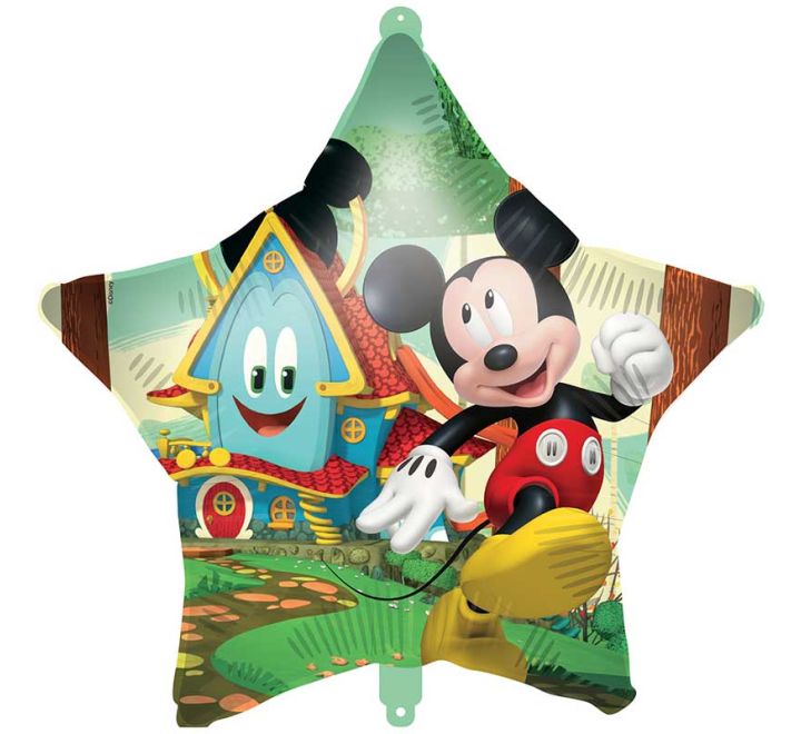 Mickey Mouse Rock the House  18" Star Foil Balloon