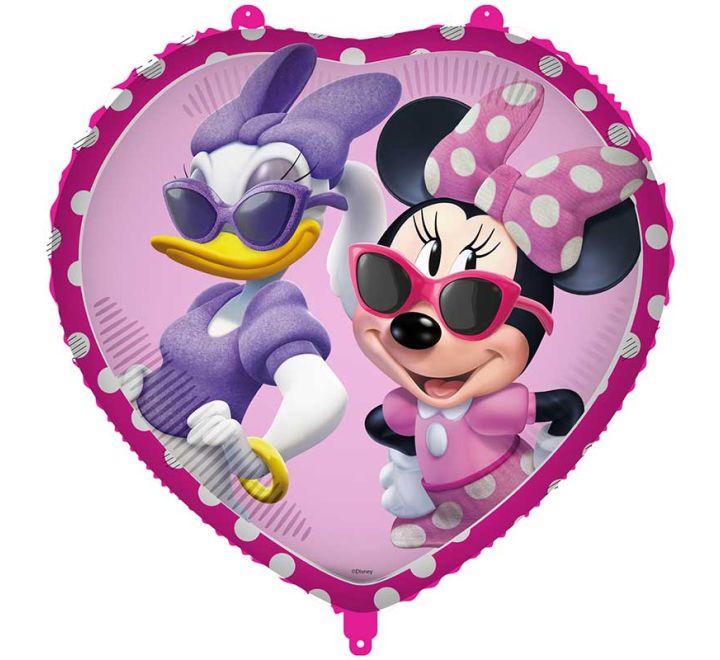 Minnie Mouse Junior Heart Shaped 18" Foil Balloon