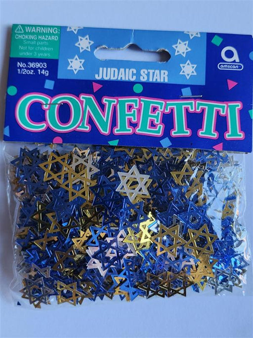 Judaic Star Confetti 14g