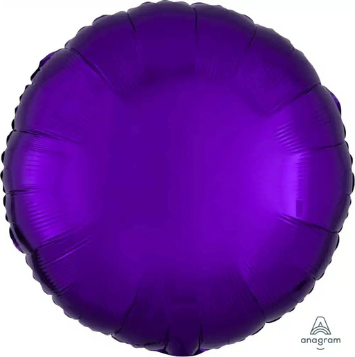 18'' Purple Round Foil 