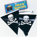 Plastic Pirate Skull & Crossbones Bunting 6 Metres