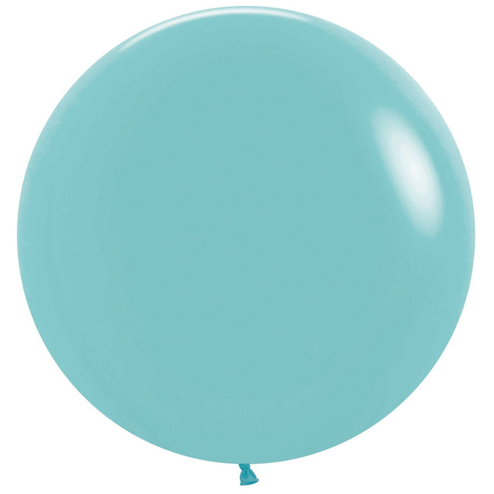 Sempertex Latex Balloons 24 Inch (3pk) Fashion Aquamarine Balloons