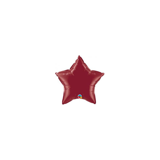 20'' Star Burgundy Plain Foil