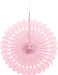 Soft Pink Paper Fan Decoration