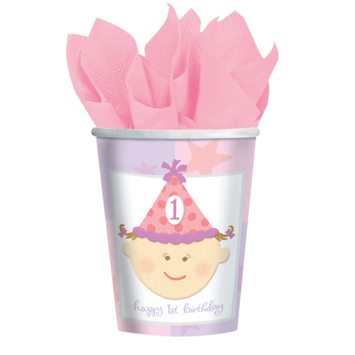 Cup 266Ml First Bday Girl