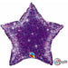 20'' Star Holographic Jewel Purple
