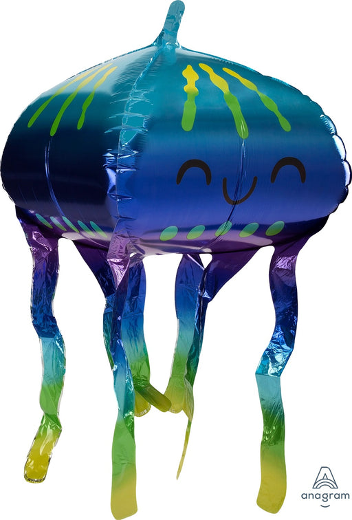 31'' Jellyfish Ultrashape Foil Balloon