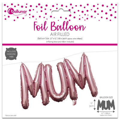 MUM Letter foil balloon