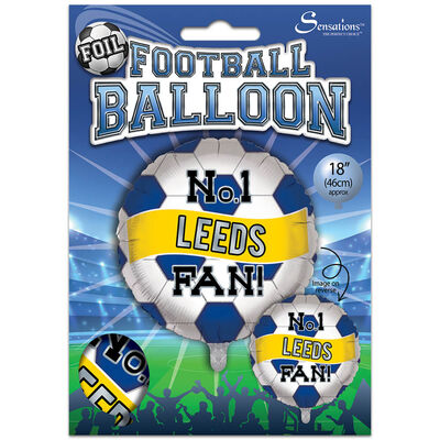 No1 Leeds Fan 18" Foil Balloon
