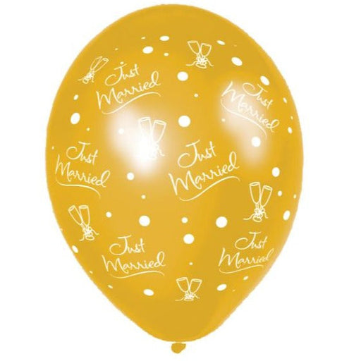 Balloon 11''/27.5Cm J.Mrrd Mdrn-Gold
