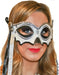 Black/Silver Masquerade Mask