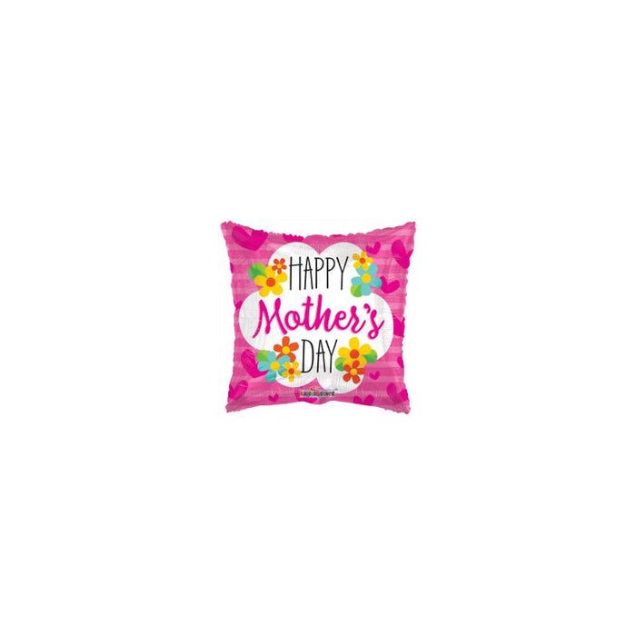 18'' Happy Mothers Day Square Balloon