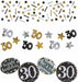 30th Confetti Glittery Gold 34G