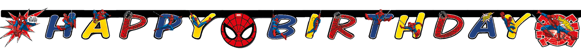 Ultimate Spider-Man Happy Birthday Banner