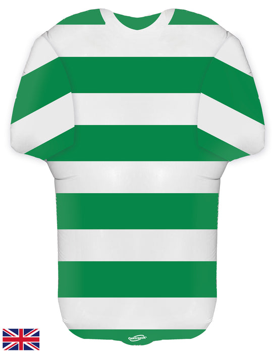 Green / White Stripes Sport Shirt / Football Shirt (Copy)