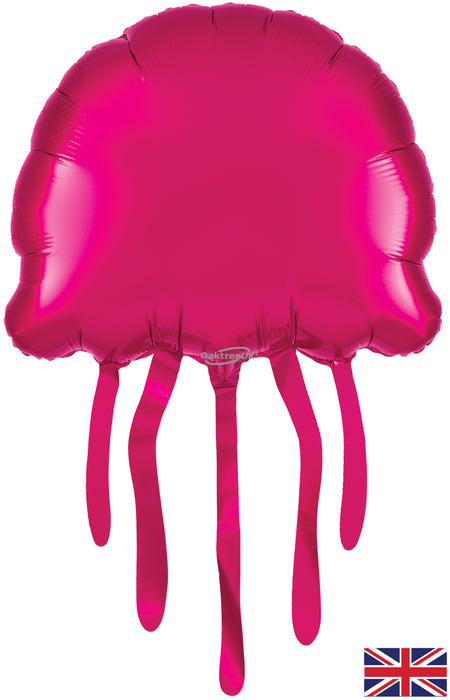 Large Jellyfish Pink 17 x 29 Inch