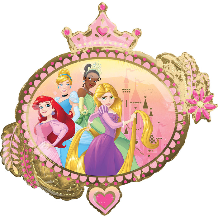 Princess Once Upon A Time SuperShape Foil Balloon 34"