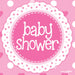 Baby Shower Pink 33cm x 33cm 3-ply Napkins 16pcs