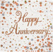 Happy Anniversary Fizz Rose Gold 16pk