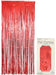 Red Shimmer Curtain 0.90M X 2.40M