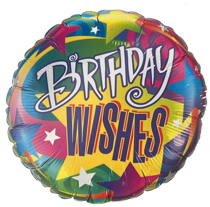 Birthday Wishes 18" Foil Balloon