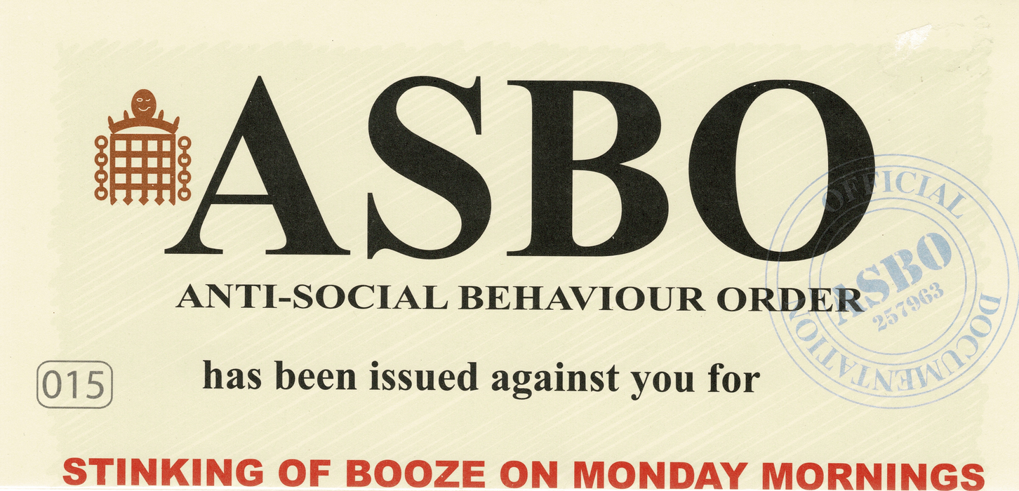 ASBO Issued for Stinking of Booze