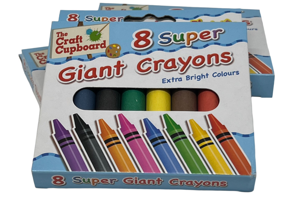 Super Giant Crayons 8pk