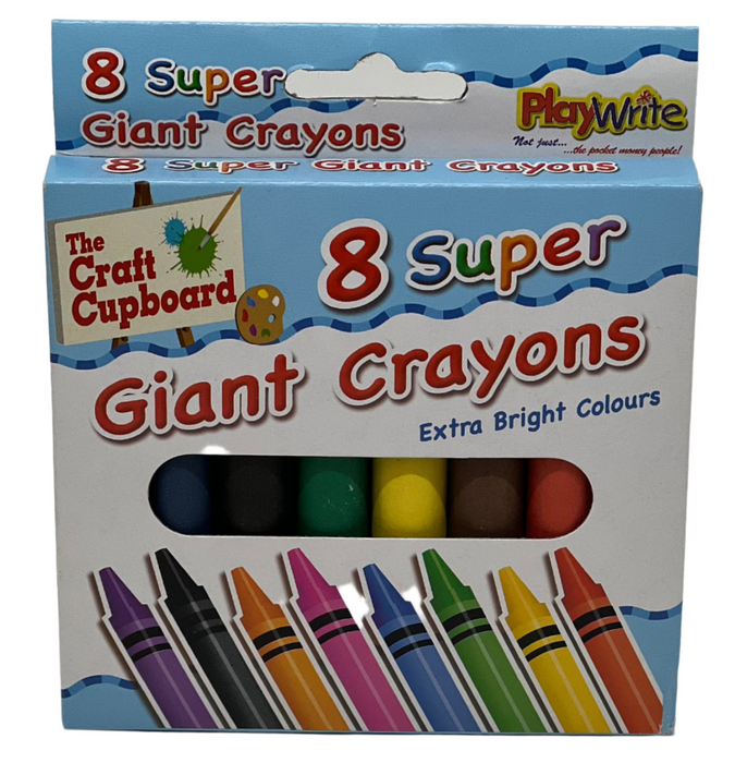 Super Giant Crayons 8pk