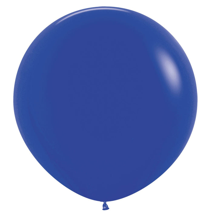 Sempertex Latex Balloons 36 Inch (2pk) Fashion Royal Blue Balloons