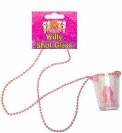 Hen Night Willy Shot Glass