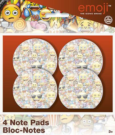 Emoji Mini Notepads 4Pk
