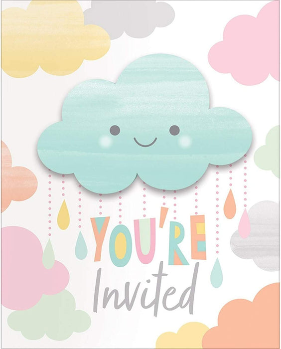 Sunshine Baby Shower Invitations 8pk