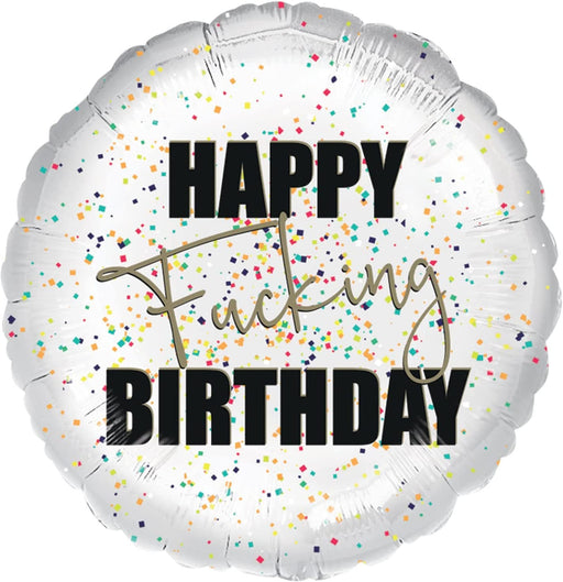 Amscan Foil Balloon 17'' Happy F***ing Birthday