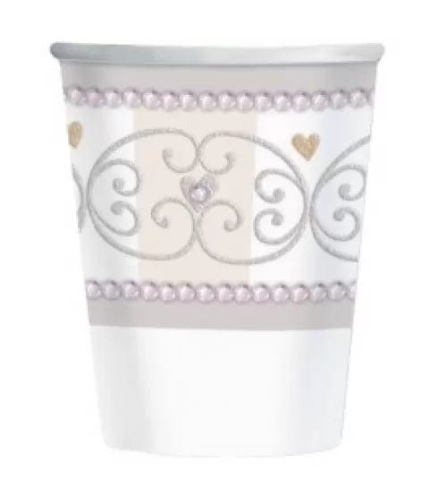 Amscan Cups Anniversary Dazzling Paper Cups 8pk