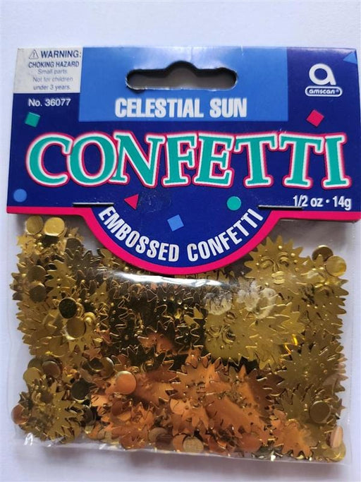 Amscan Celestial Sun Confetti 14g