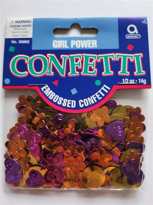 Amscan Girl Power Confetti 14g