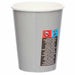 Amscan Cups Graphite / Silver Paper Party Cups 8pk