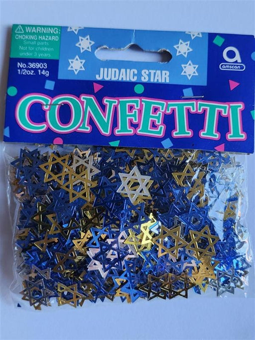 Amscan Judaic Star Confetti 14g