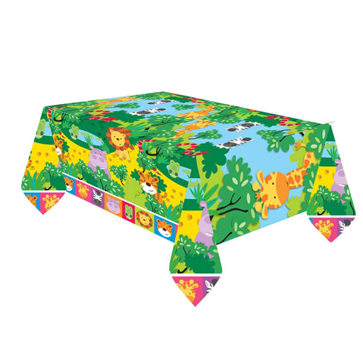 Amscan Jungle Friends Table Cover