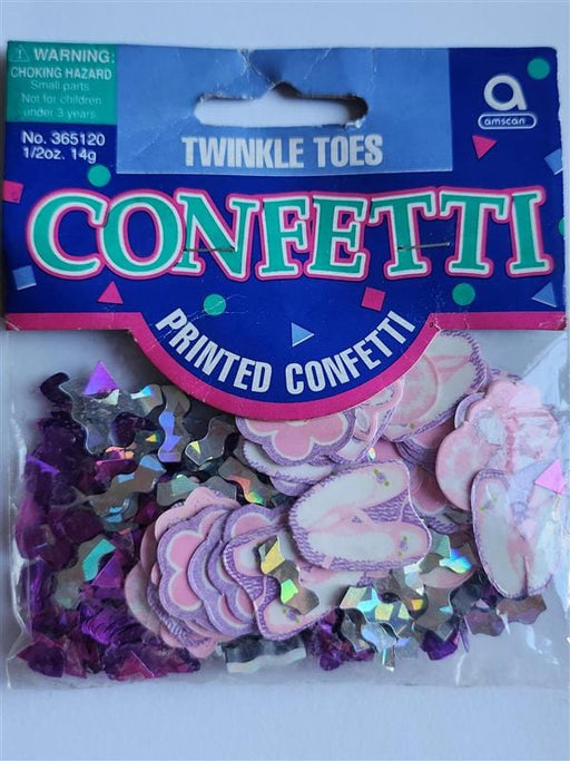 Amscan Twinkle Toes Confetti 14g