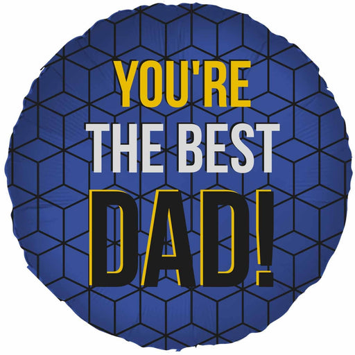 Amscan Foil Balloon You're The Best Dad! 18 Inch Foil