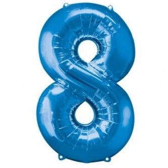 Anagram 34'' Shape Foil Number 8 - Blue (Anagram)