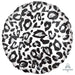 Anagram Foil Balloons Animalz Snow Leopard Print Standard 17"