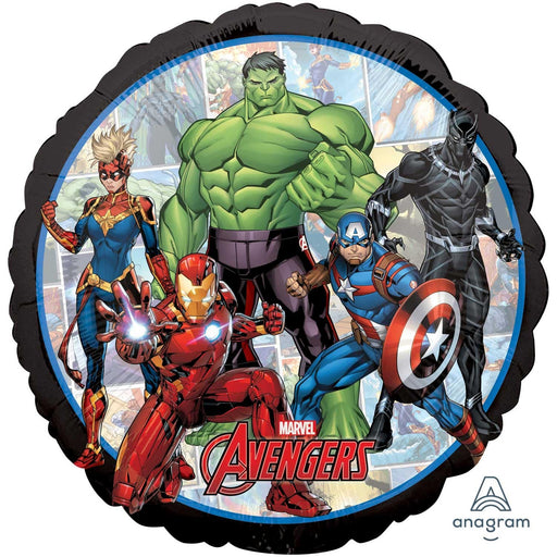 Anagram Foil Balloon Avengers Marvel Powers Unite Standard Foil Balloon 17 Inch
