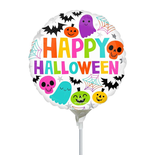 Anagram Foil Balloon Colourful And Creepy Halloween Mini Shape Foil Balloon
