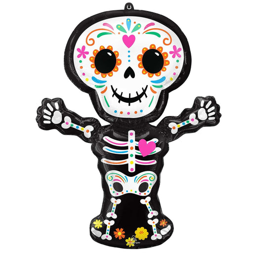 Anagram Foil Balloon Day Of The Dead Standing Supershape