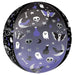 Anagram Foil Balloon Moonlight Halloween Orbz 15"