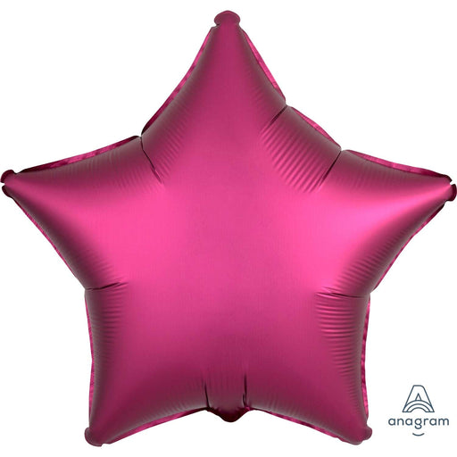 Anagram Foil Balloon Pomegranate Star Satin Luxe Standard 19"