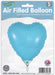 Matte Blue Heart (9 Inch) Packaged 5pk