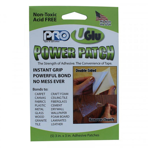 Pro Uglu Power Patches 3x3 Inch (5 Pack)